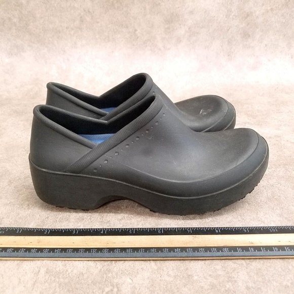 Shoes For Crews Womens Black Slip On Cobalt Loafer Slip and Oil Resistant Work - Picture 6 of 10